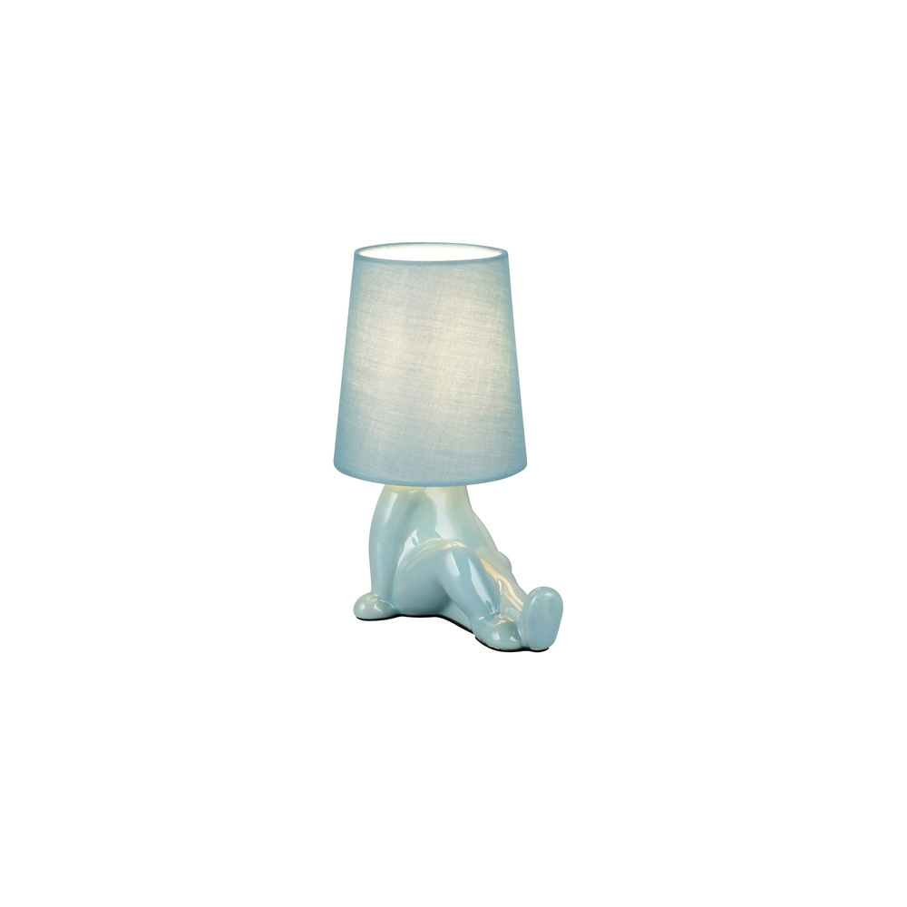 Tafellampje Huma blauw Trio 4017807682557