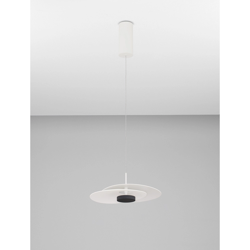 Hanglamp Olea design wit Ø 35cm Lyora 5212017456939