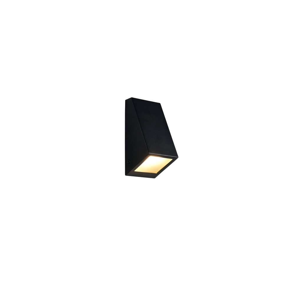 Wandlamp Braga zwart Trio 4017807687576