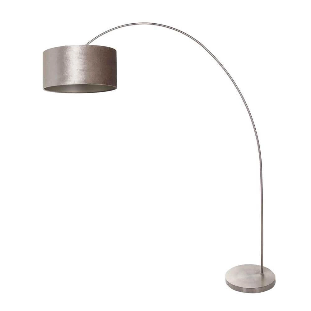 Booglamp Solva metaal met zilvere kap Steinhauer 8712746174830