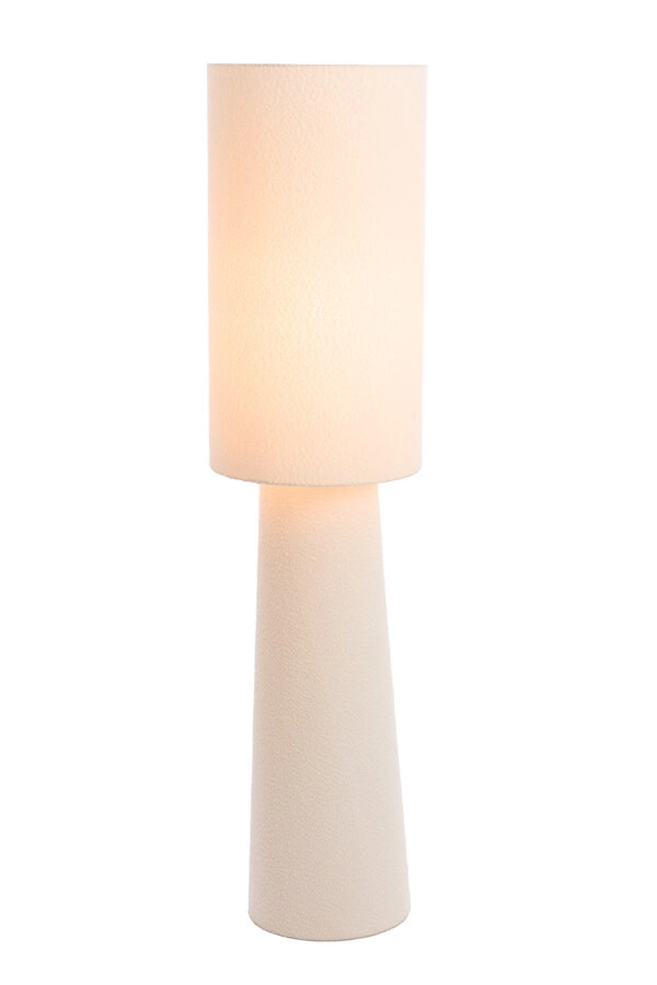 Teddy vloerlamp Micky wit Ø 40cm Light & Living 8717807712563