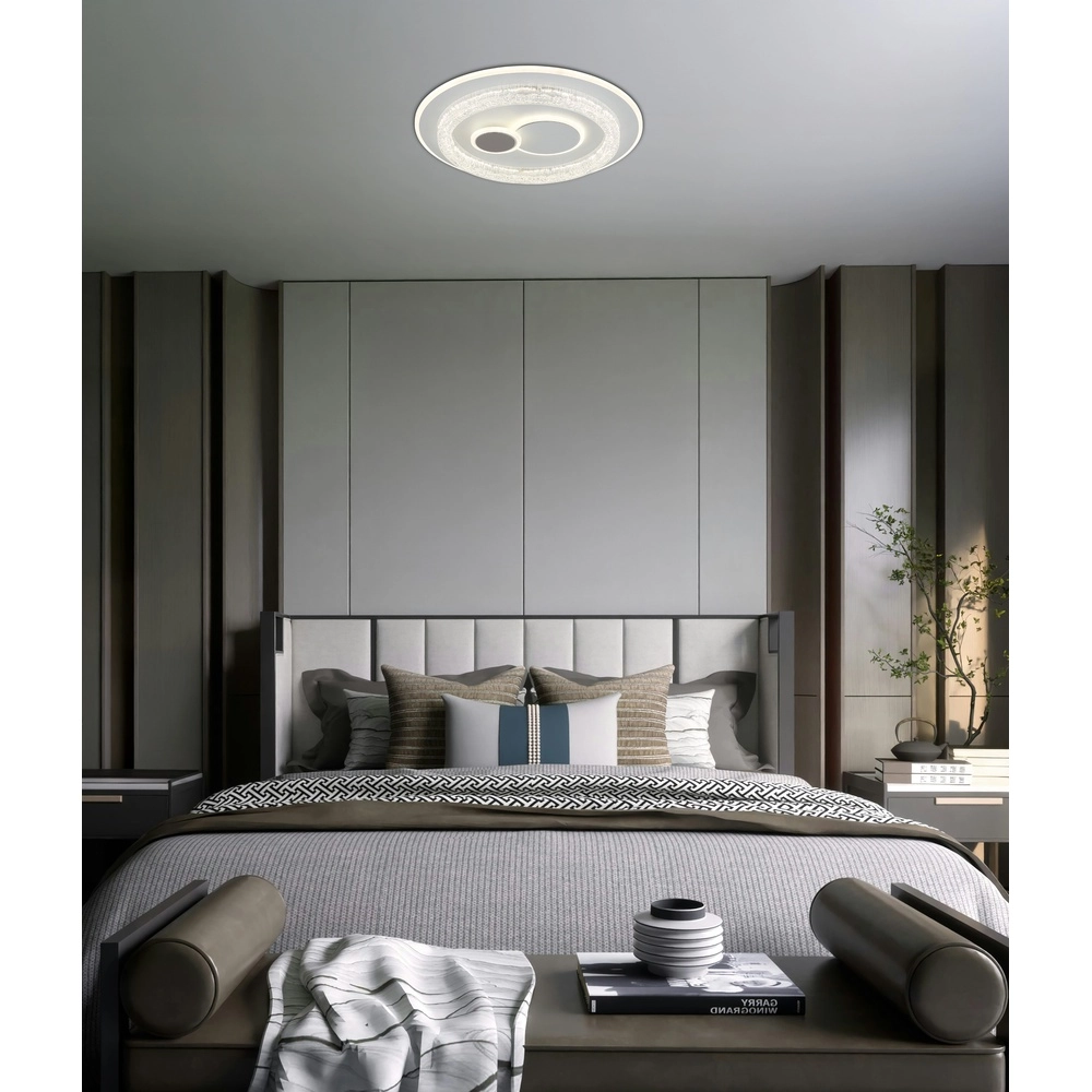 Design plafondlamp Kriswall wit Globo 9007371572274