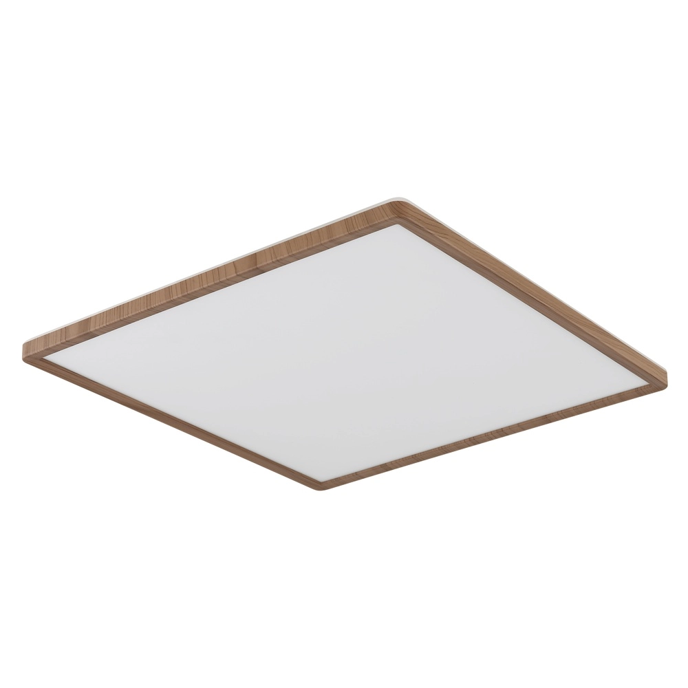 Plafonniere Sapana vierkant 42cm hout Globo 9007371457434