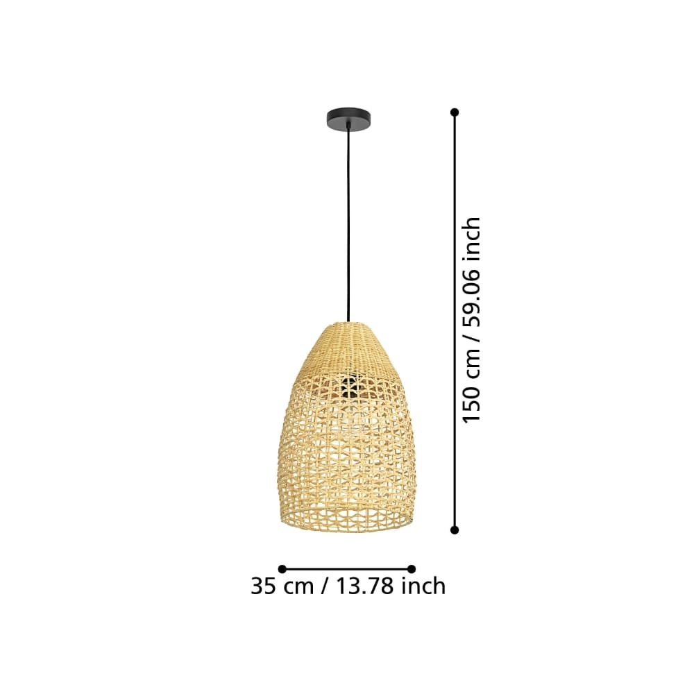 Scandinavische hanglamp Sambucona Ø 35cm Stars of Light 9008606243426