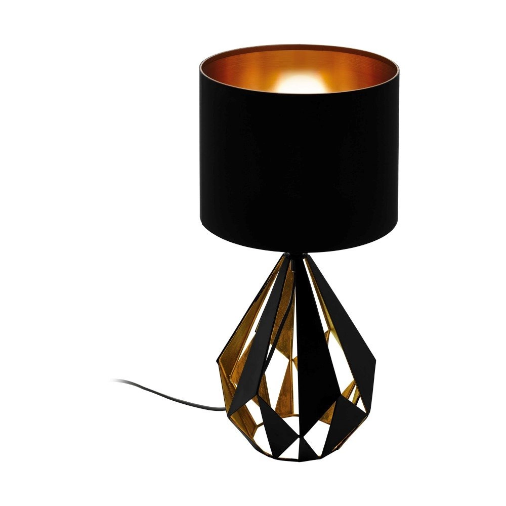 Zwarte schemerlamp Carlton 5