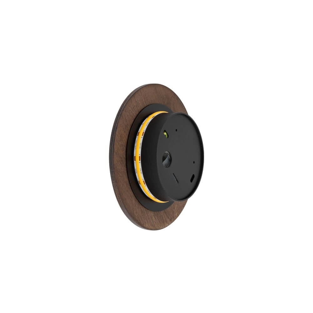 Wandlamp Ring Timber S LED hout Lyora 5903139112888