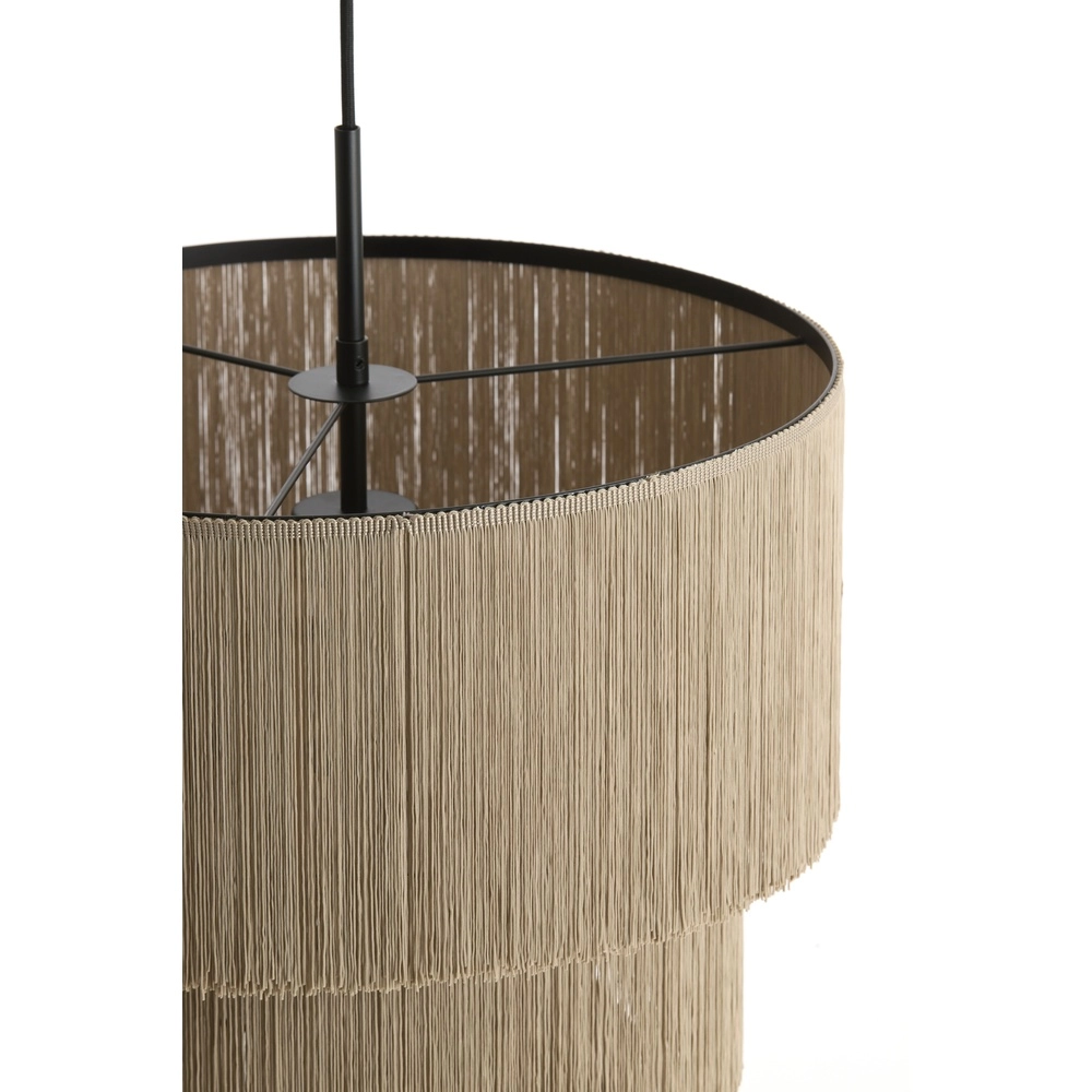 Touwtjes hanglamp Malaika Ø 45cm - taupe Light & Living 8717807816391