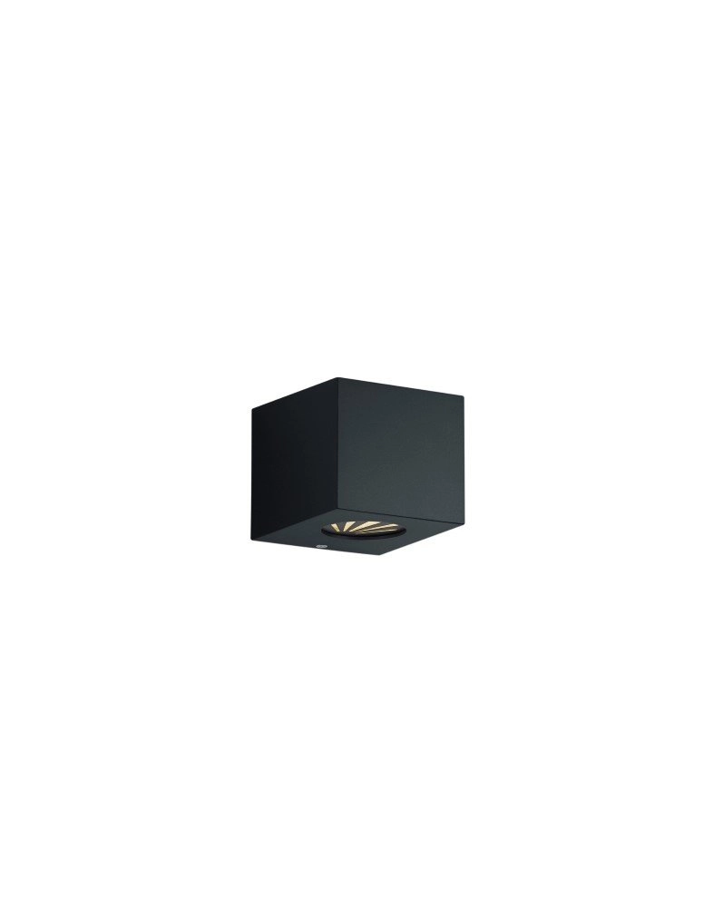 muur licht Cordoba Up - Down 2x2w - 3000K - 11,5cm zwart Trio 4017807411775