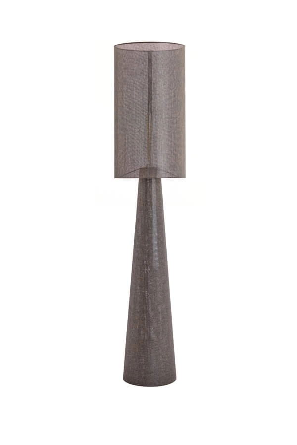 Vloerlamp Micky bruin Ø 38cm Light & Living 8717807761165