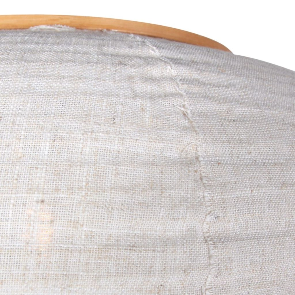 Bronzen booglamp Silva Alba met witte kap Ø60cm Steinhauer 8712746185676