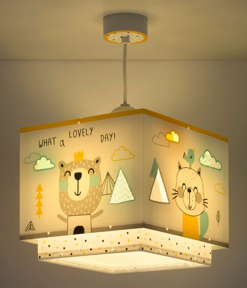 Kinderkamer hanglamp Hello Little Dalber 8420406002989