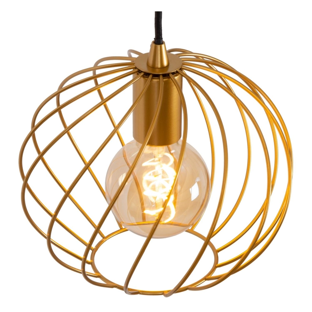 Hanglamp Danza Ø 25cm goud Lucide 5411212211507