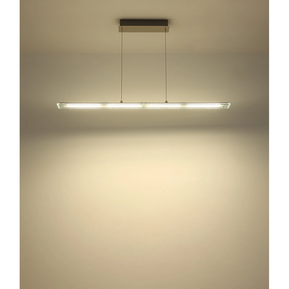 Hanglamp Novak nikkel 115cm Globo 9007371589029