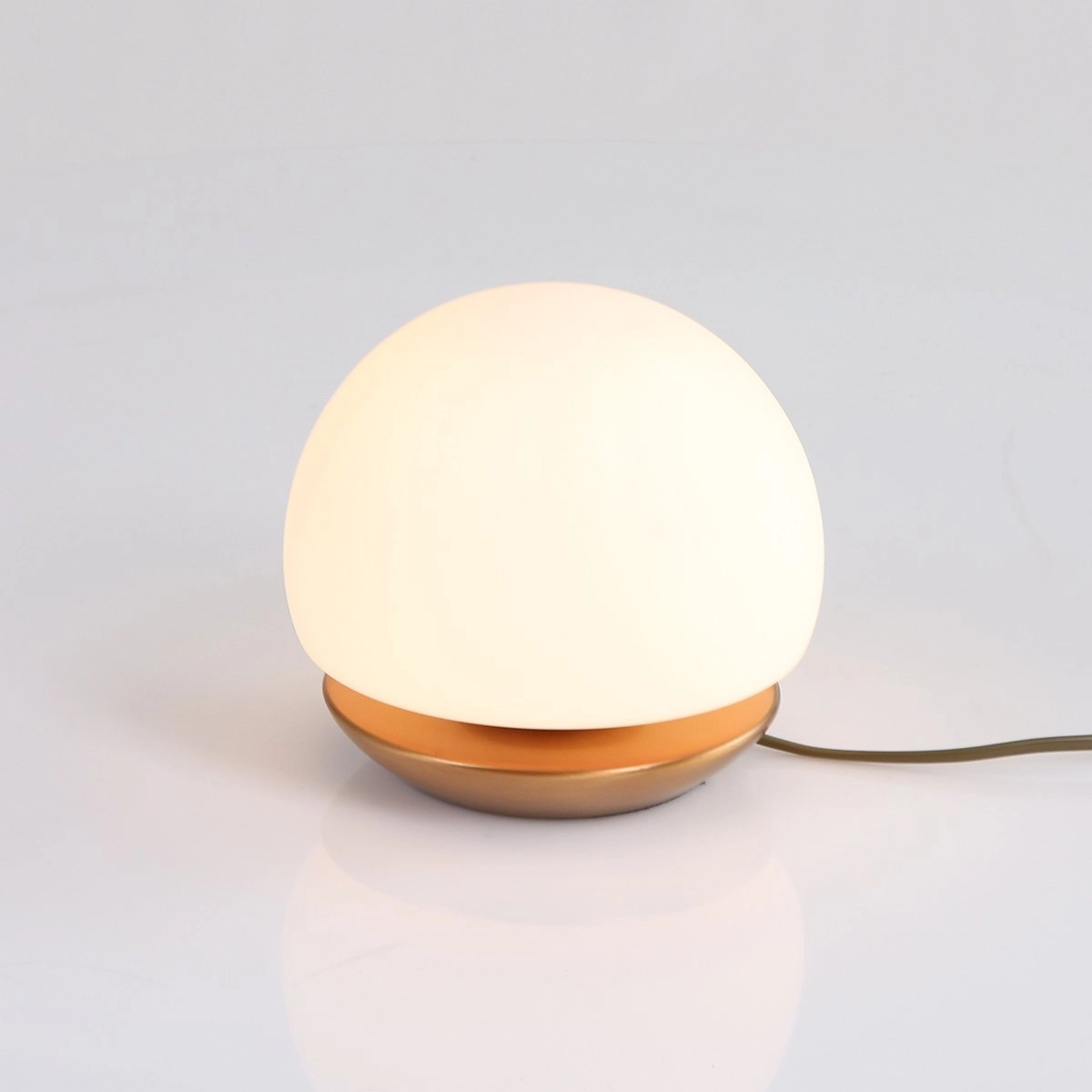 Led tafellamp Ancilla 21cm bronsbruin