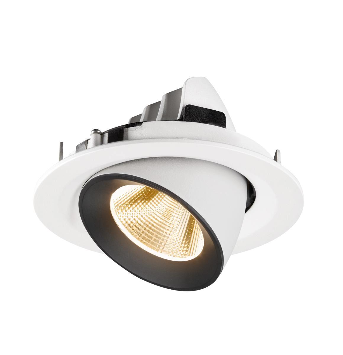 Inbouwspot Numinos Gimble M wit/zwart 2700K - 20gr SLV 4024163312042