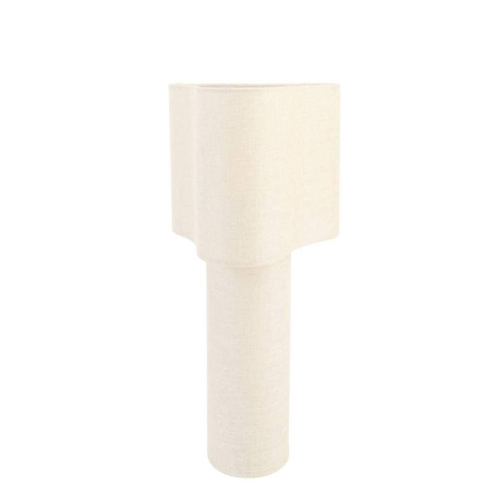 Japandi vloerlamp Brany crème