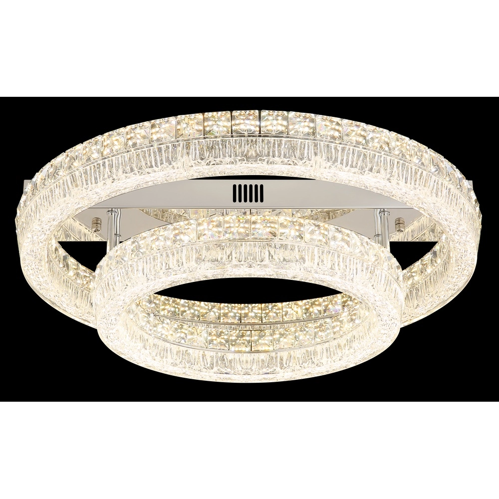 Plafondlamp Laurel chroom Globo 9007371578771