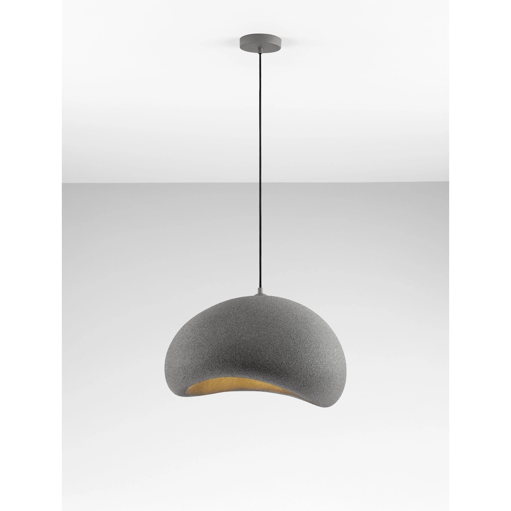 Natuurlijke hanglamp Aere grijs 50cm Lyora 5212017476715