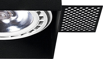 Trimless inbouwspot Mod ES111 zwart Lyora 5903139940498