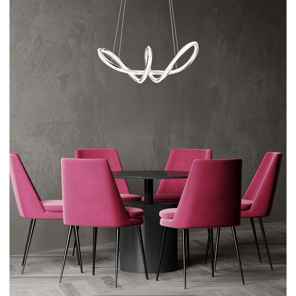 Moderne hanglamp Evangeline chroom Globo 9007371583201
