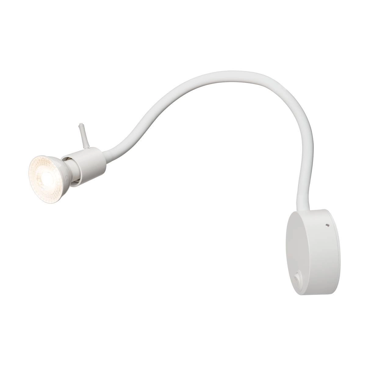 Flexibele leeslamp Dio Flex wit