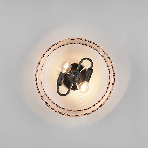 Plafondlamp Pardina panterprint Trio 4017807693072