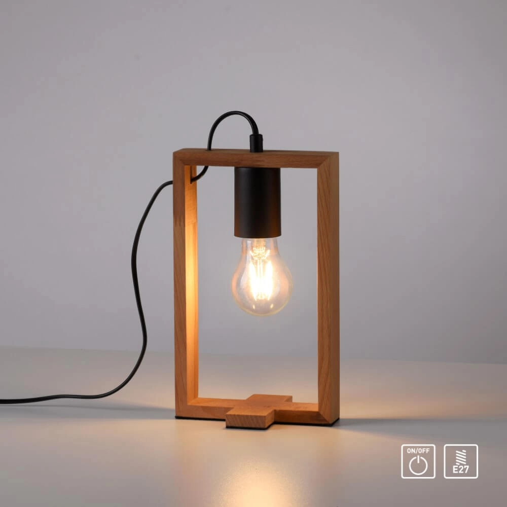 Landelijke tafellamp Franky 1-lichts Just Light 4043689967468