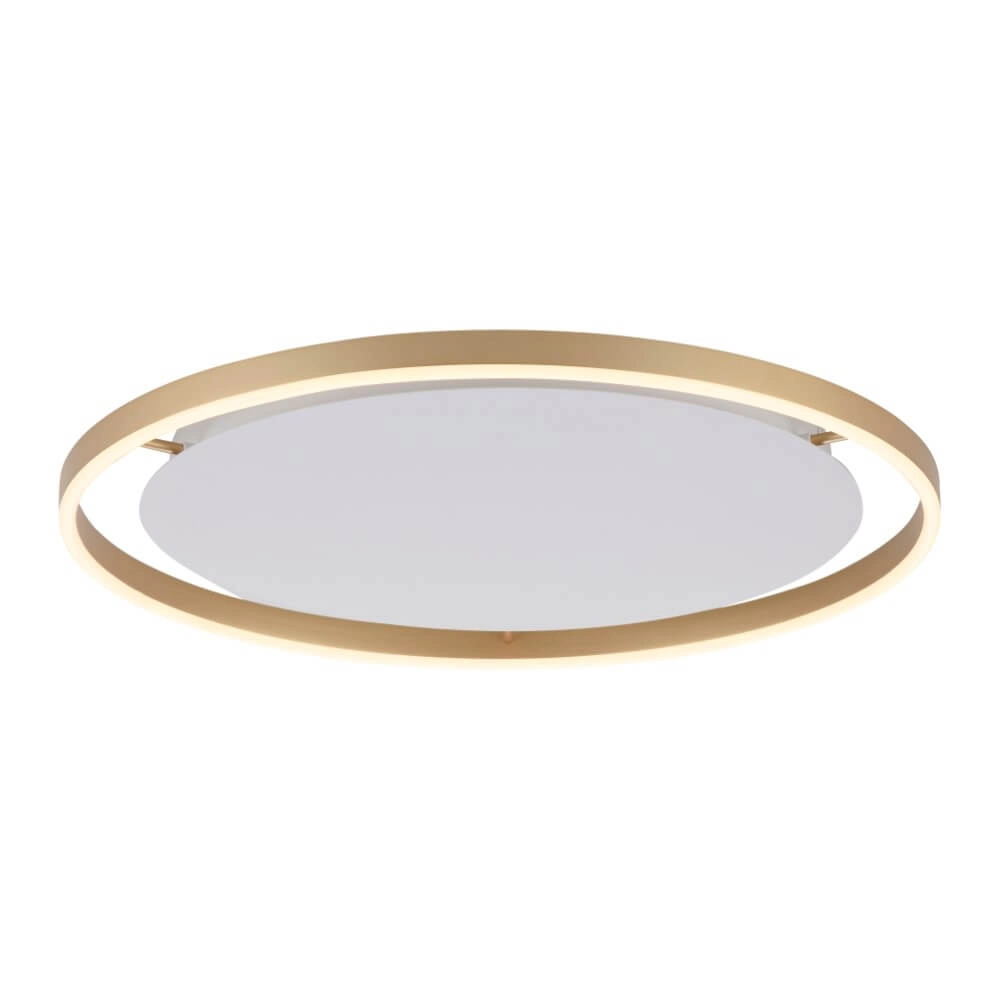 Plafondlamp Ritus messing Ø 58,5cm