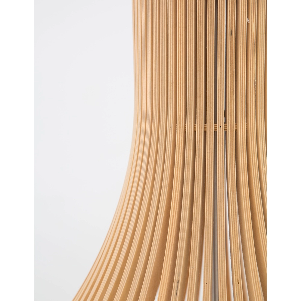 Moderne hanglamp Soho hout Ø 38cm Lyora 5212017424938