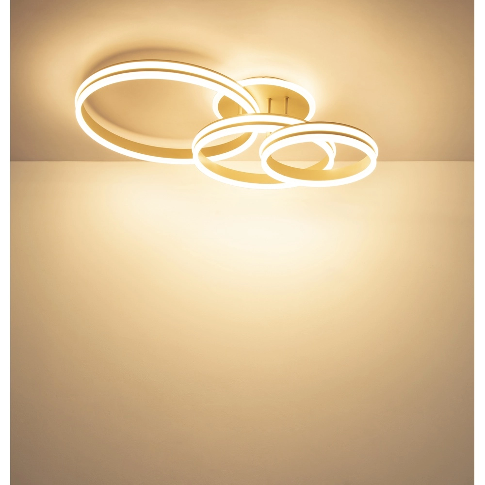 Plafondlamp zand bruin Rubio design Globo 9007371593040