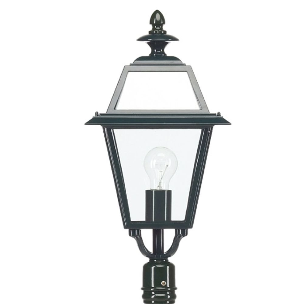Klassieke tuinlamp Elkenrade zwart KS verlichting 8714732717106