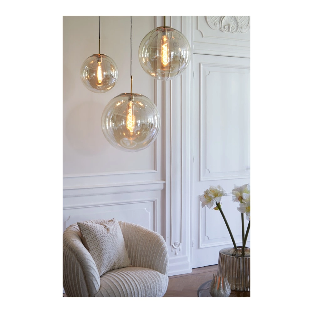 Hanglamp Medina Ø 40cm goud Light & Living 8717807640637