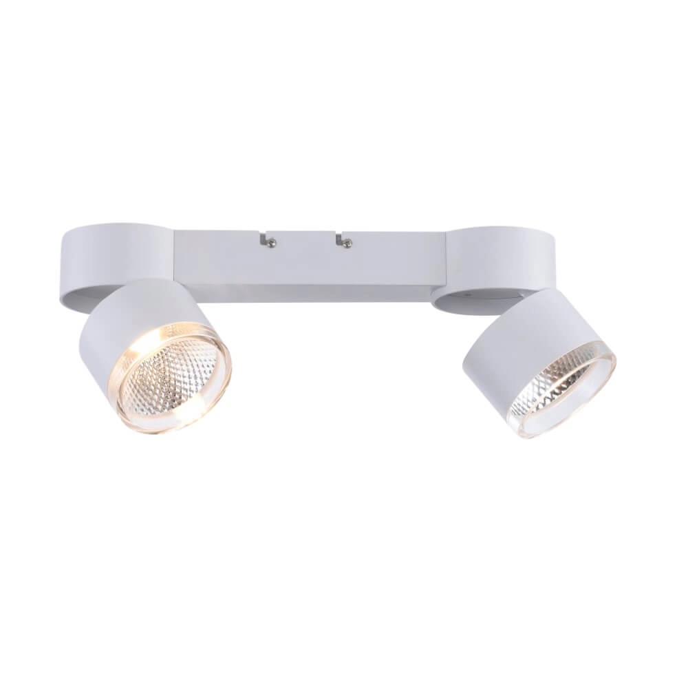 Witte plafondlamp Pure Nola 2-lichts Paul Neuhaus 4012248374542