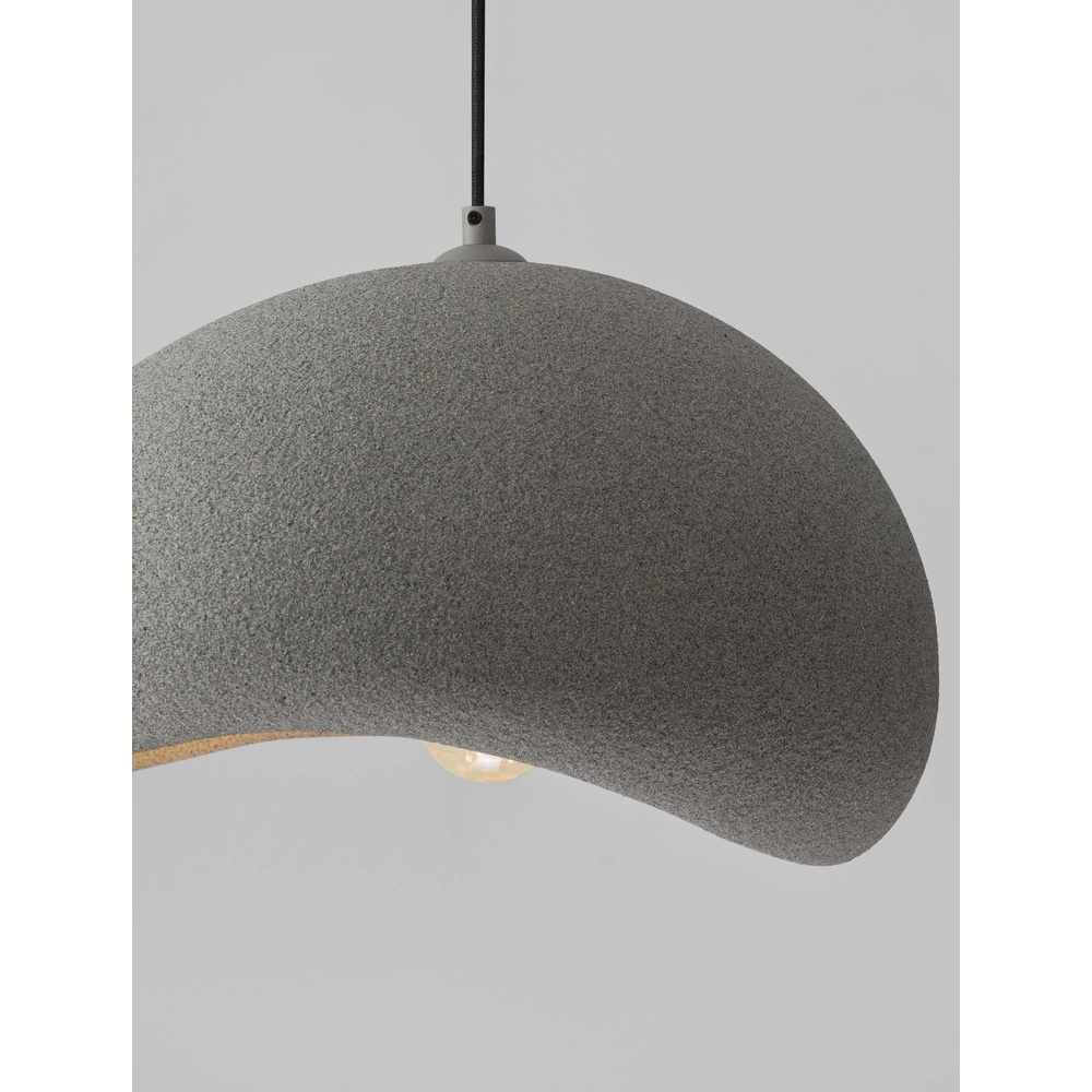 Natuurlijke hanglamp Aere grijs 40cm Lyora 5212017476692