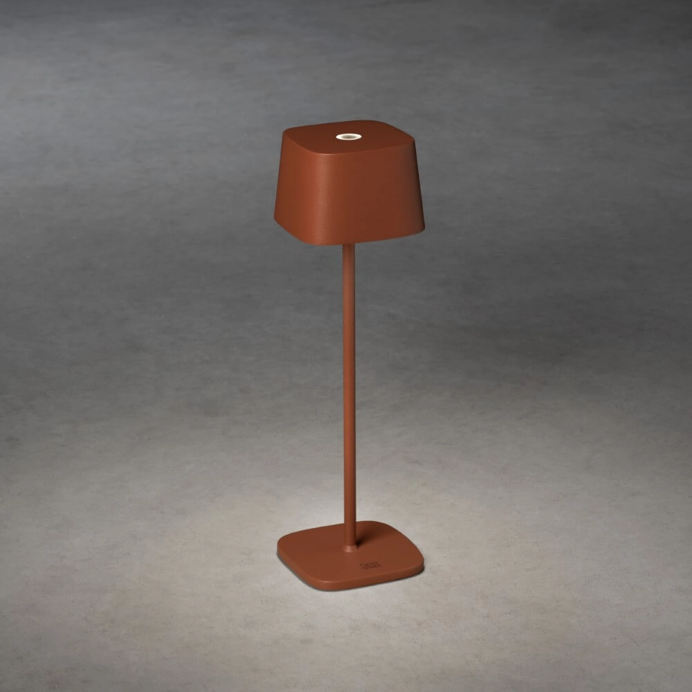 Draadloze tafellamp Capri terracotta KonstSmide 7318307814965