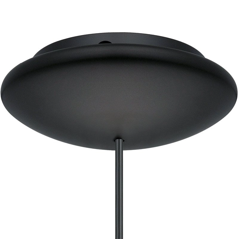 Hanglamp Gaetano 1 zwart - goud Eglo 9002759949365