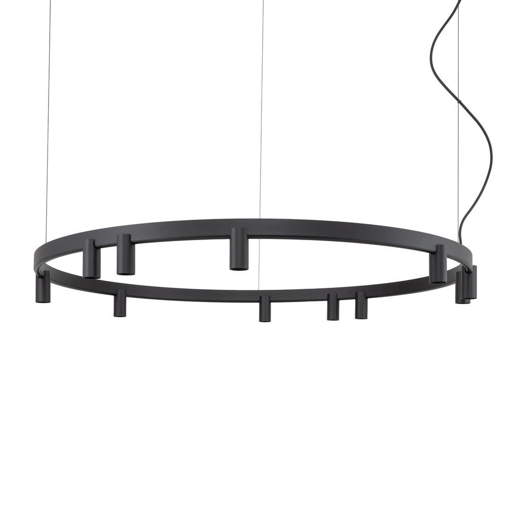 Design hanglamp Fourty zwart Ø 116cm
