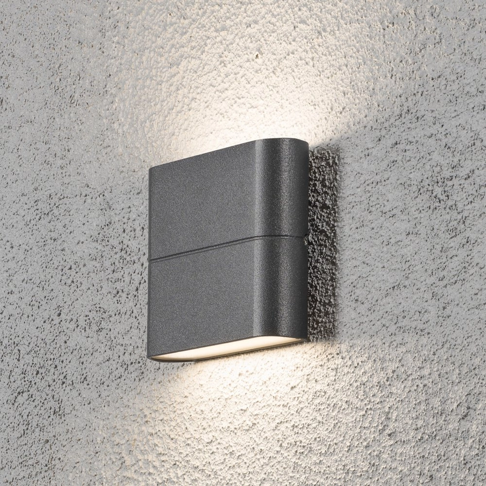 Led wandspot Chieri 11cm antraciet KonstSmide 7318307972375