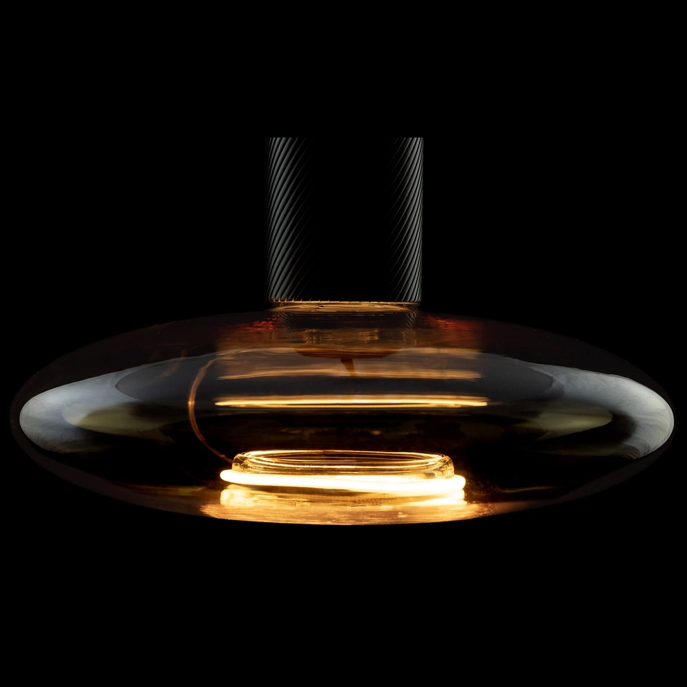 Design lichtbron Floating goud - 4W - E27 - 240lm - 2200K - Ø 22cm