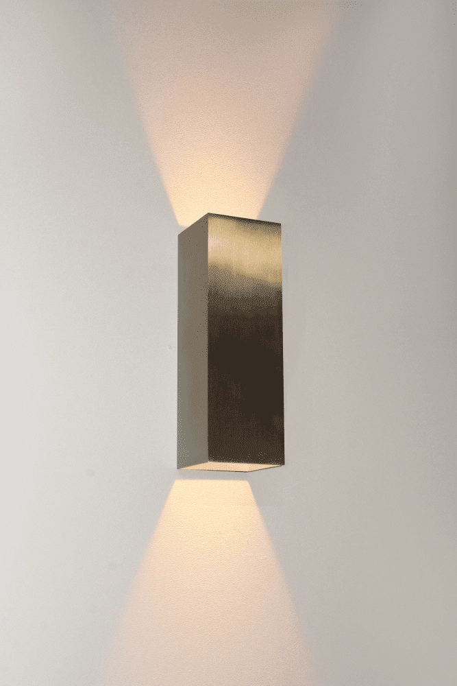 Led muurspot Vegas250 Up - Down 2x4w - 2700K - 25cm grijs