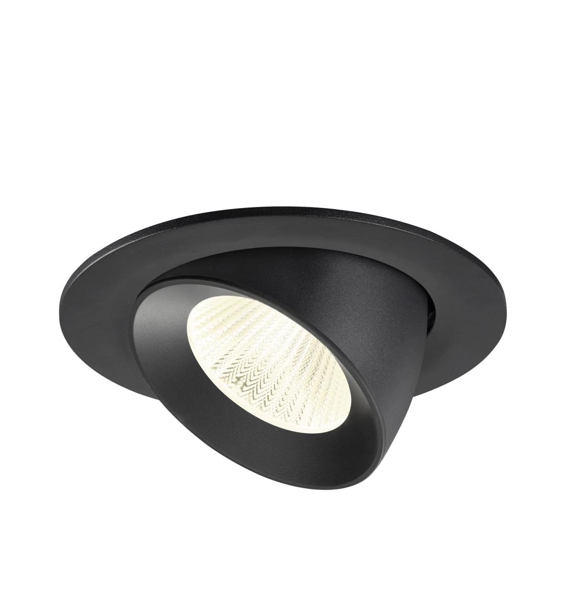 Inbouwspot Numinos Gimble L zwart 4000K - 40gr SLV 4024163310123