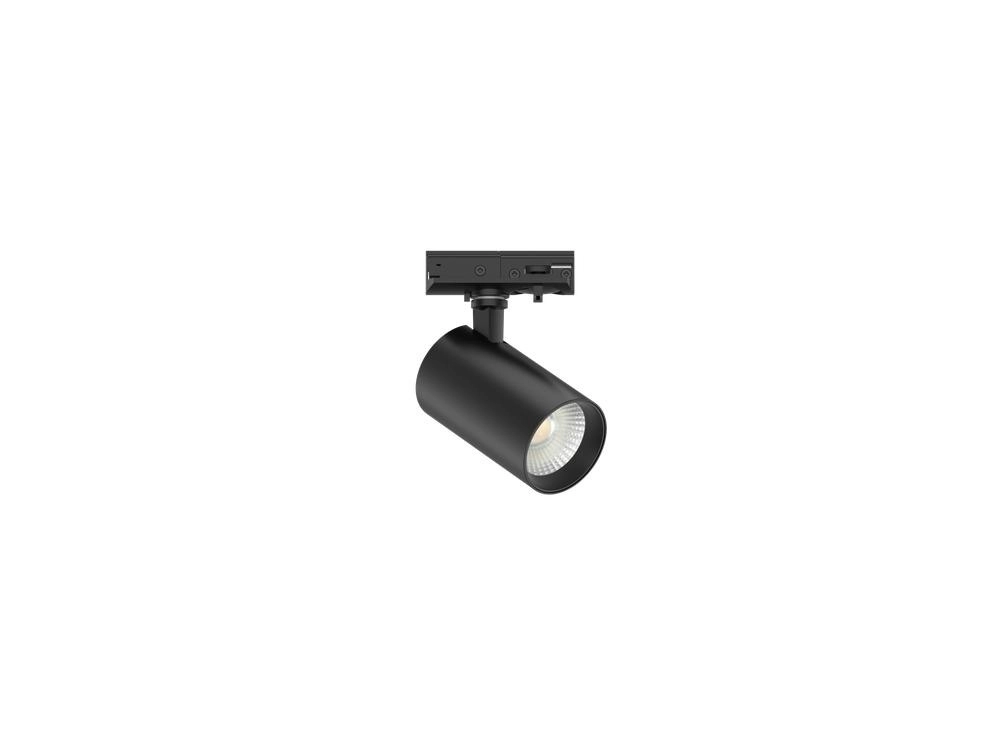 Spot Tevo Wing led zwart 1-fase