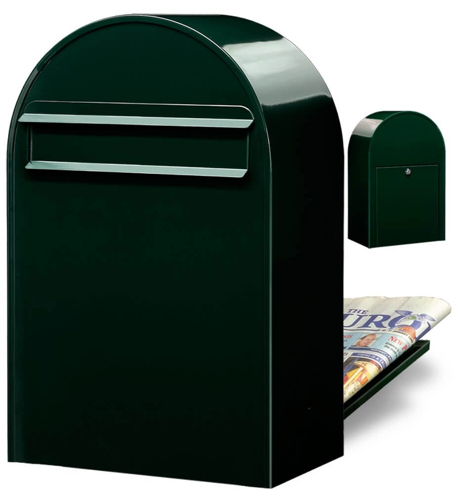 Brievenbus Classic B 6064 Zwartgroen