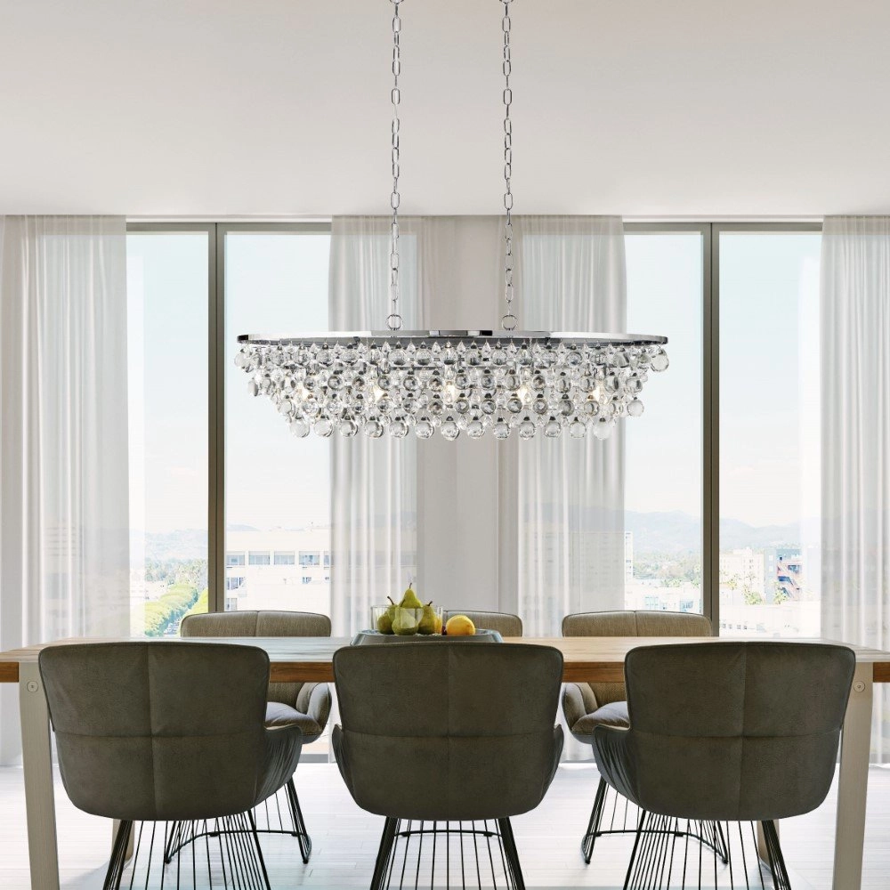 Hanglamp Michelle Kristal Searchlight 5053423159461