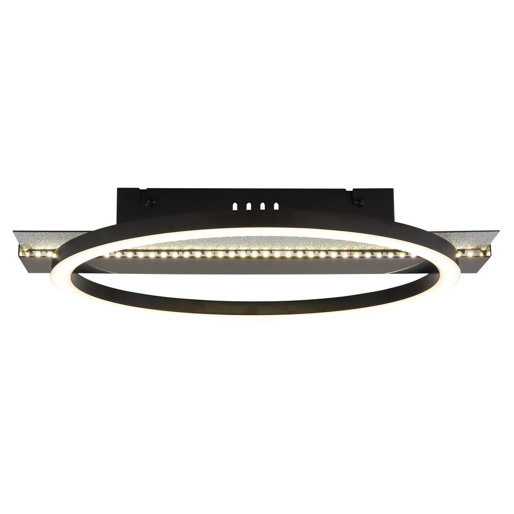 Zwarte plafondlamp Norberto design Globo 9007371578825