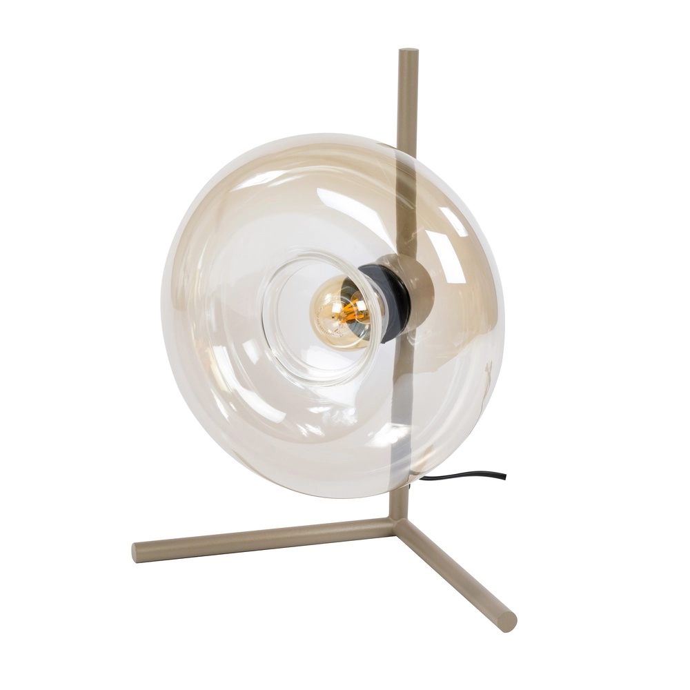 Moderne tafellamp Soll zand bruin Lyora 8716803514683