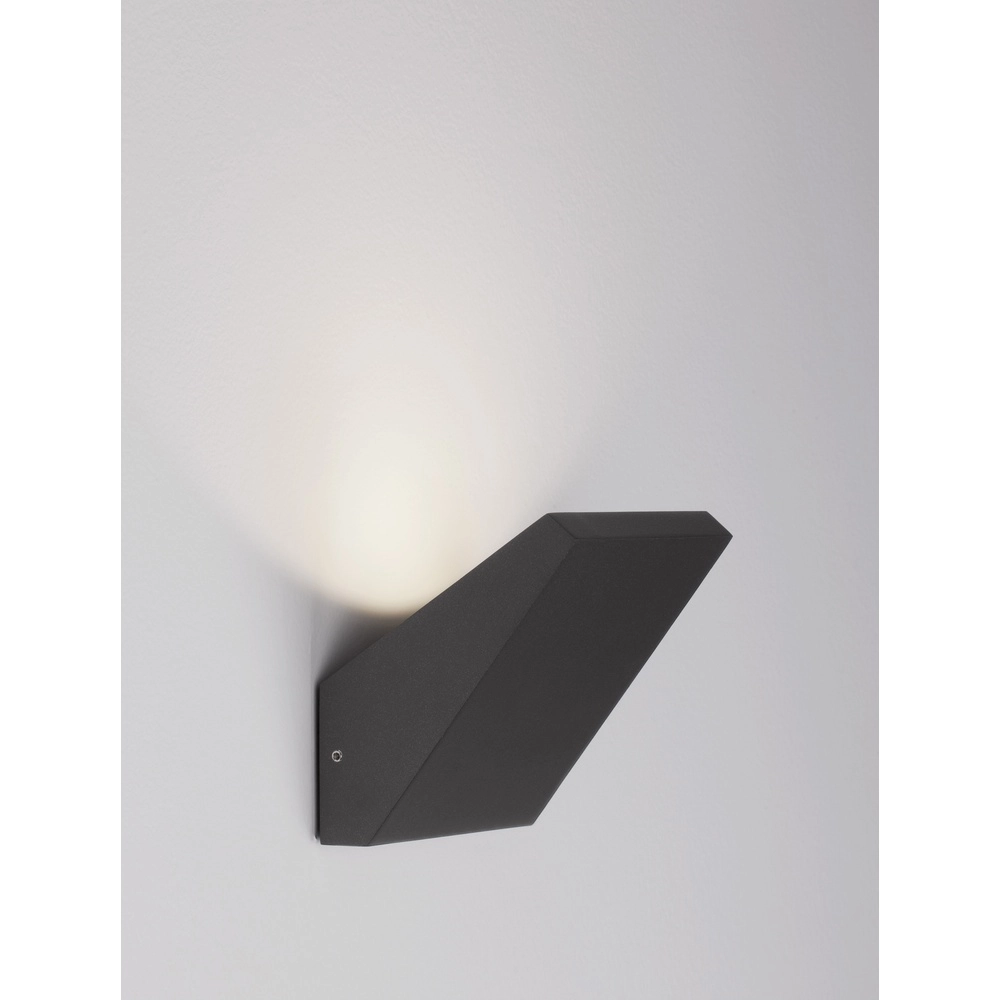 Unieke wandlamp Parris antraciet