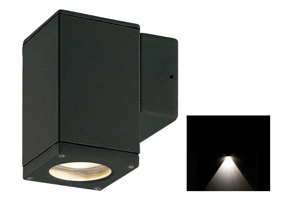 Square downlighter Finmotion black Franssen 8435256523904