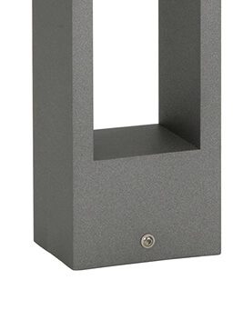 Led Tuinpad lamp Padestal antraciet Albert 4007235222524