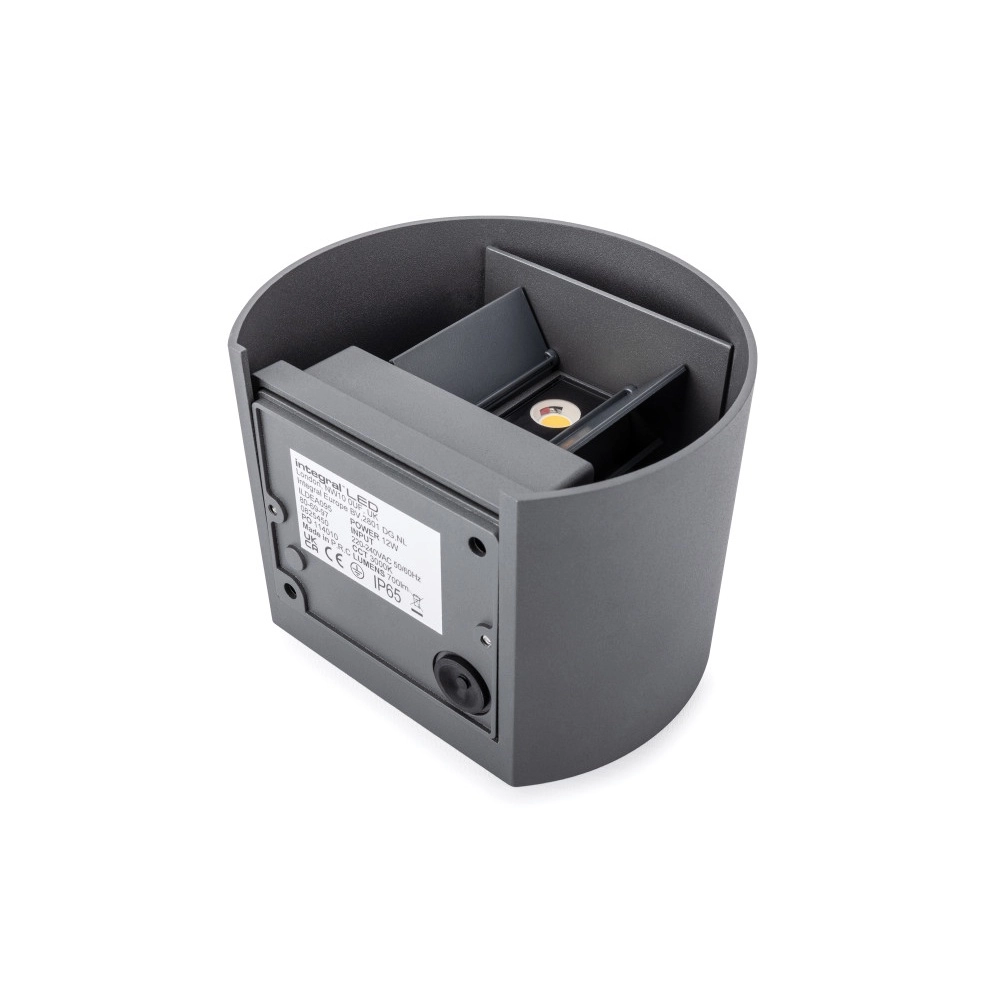 Led buitenlamp Valencia Up & down - rond Lyora 5055788319870